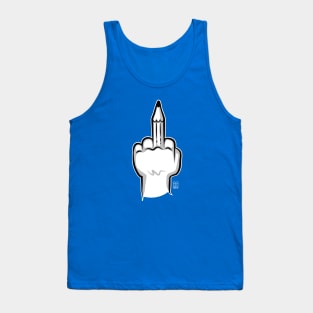 Freedom of sketch (dark tshirt) Tank Top